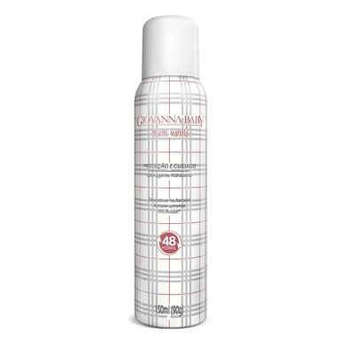 Desodorante Antitranspirante Aerosol Giovanna Baby Blanc Vanilla Feminino 48h 150ml