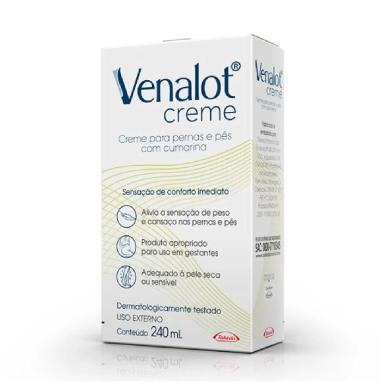 Venalot Creme Para Pernas e Pés com 240ml