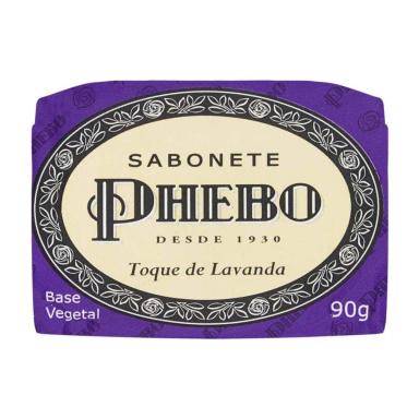 Sabonete em Barra Phebo Toque de Lavanda com 90g