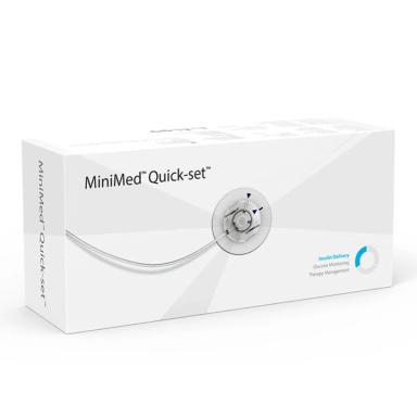 Cateter Medtronic Minimed Quick-set MMT-399A Cânula 6mm e Tubo 60cm - 10 unidades
