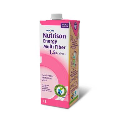 Fórmula Nutrison Energy Multi Fiber Danone Nutrição Enteral 1L