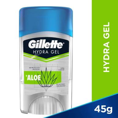 Desodorante Antitranspirante Gillette Hydra Gel Aloe 48h Masculino 45g