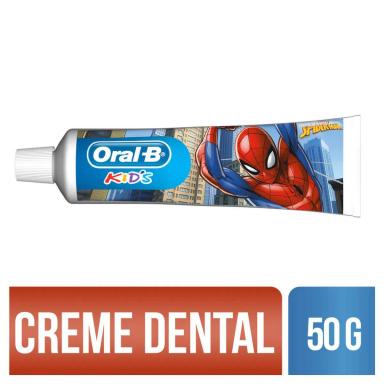 Creme Dental Infantil Oral-B Kids Homem-Aranha 50g