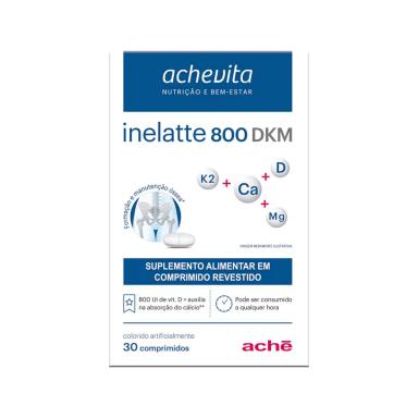 Cálcio Inelatte 800DKM 30 comprimidos