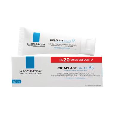 Creme Hidratante Reparador Corporal Cicaplast Baume B5 La Roche-Posay com 40ml