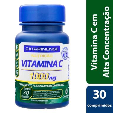 Vitamina C Catarinense Nutrição 1000mg 30 comprimidos