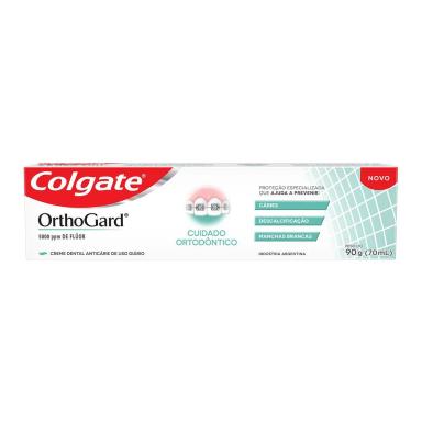 Creme Dental Colgate OrthoGard Cuidado Ortodôntico 90g
