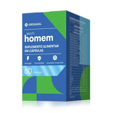 Polivitamínico Drogasil Multi Homem 60 Cápsulas
