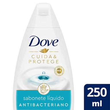 Sabonete Líquido Antibacteriano Dove Cuida & Protege 250ml