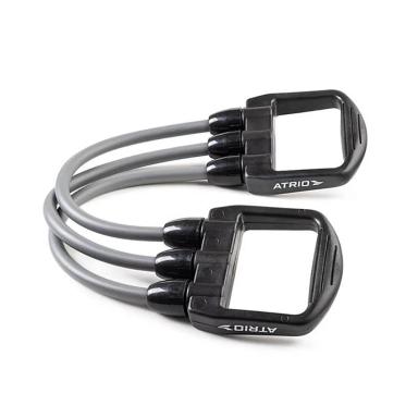 Expansor Fitness Atrio Cinza e Preto ES233 com 1 unidade