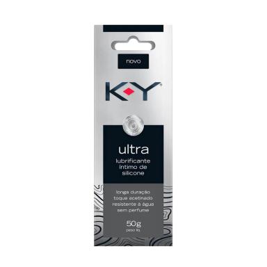 Gel Lubrificante Íntimo de Silicone K-Y Ultra com 50g