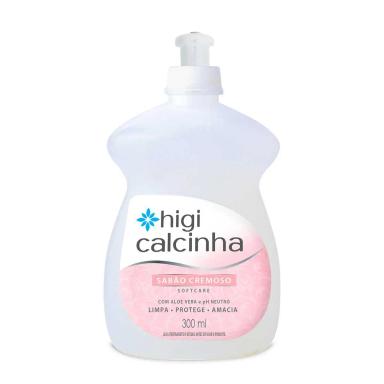 Sabão Cremoso para lavar Calcinhas Higi Calcinha Softcare com 300ml