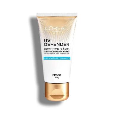 Protetor Solar Facial FPS 60 L'Oreal UV Defender 40g