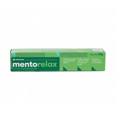 Gel Refrescante Mentorelax Drogasil 40g