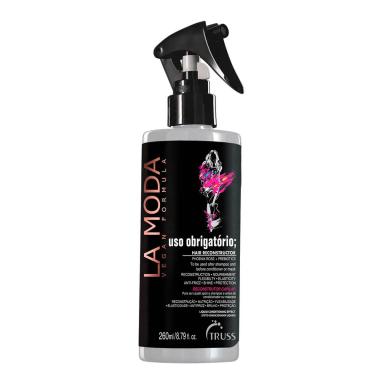 Reconstrutor para Cabelos Truss La Moda Uso Obrigatório Spray com 260ml