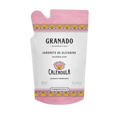 Refil Sabonete Líquido Granado Terrapeutics Calêndula com 300ml