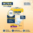 Fralda Geriátrica Unissex Bigfral Derma Plus Adulto XG 7 unidades