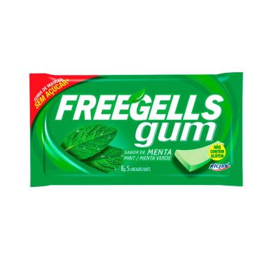 Goma de Mascar Freegells Menta 8g