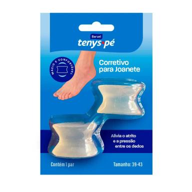 Corretivo para Joanete Tenys Pé 1 Par Tamanho 39 - 43