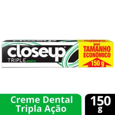 Creme Dental Closeup Triple Menta 150g