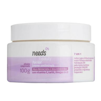 Hidratante Facial Antissinais Needs Beauty 100g