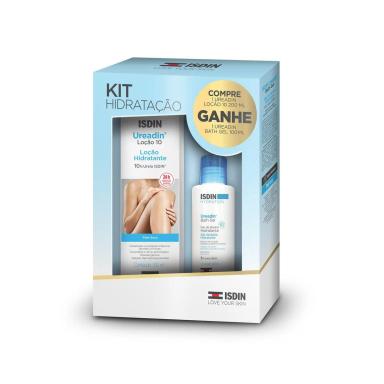 Kit Ureadin Hidratação: Loção Corporal 200ml + Gel de Banho Isdin 100ml