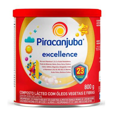 Composto Lácteo Infantil Excellence Piracanjuba a partir de 1 ano 800g