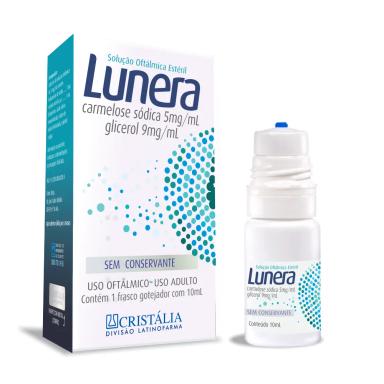 Colírio Lubrificante Hidratante Ocular Lunera 10ml
