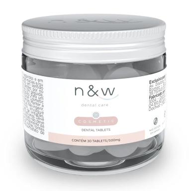 Tabletes Dentais Mastigáveis New Dental Care Cosmetic - 30 Unidades