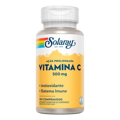 Vitamina C Solaray 500mg 100 comprimidos
