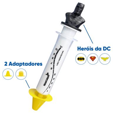 Dispositivo para Lavagem Nasal Nosewash Kit Heróis Batman 10ml