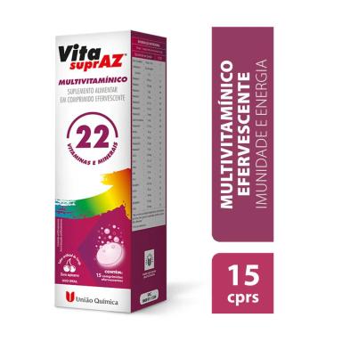 Polivitamínico Vita SuprAZ Efervescente 15 comprimidos
