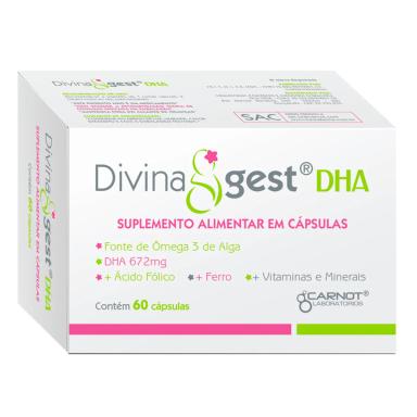 Polivitamínico DHA Divinagest para Gestantes 60 cápsulas