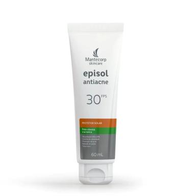 Protetor Solar Facial Antiacne FPS 30 Episol 60ml