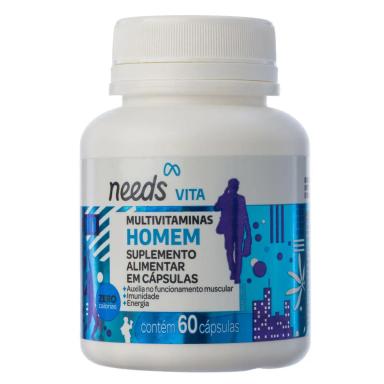 Polivitamínico Needs Vita Homem 60 cápsulas