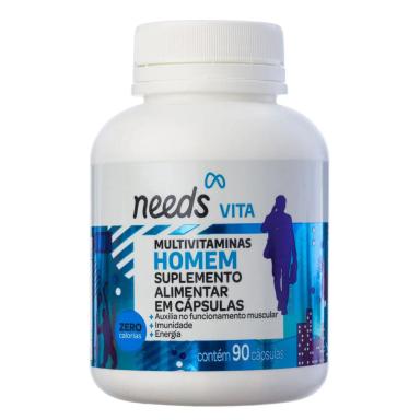 Polivitamínico Needs Vita Homem 90 cápsulas