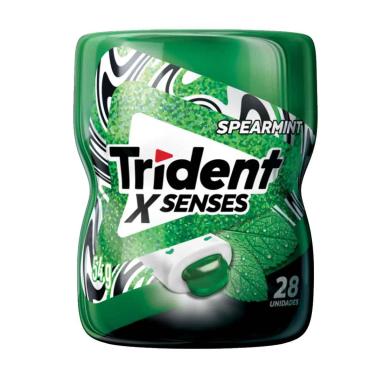 Trident X Senses Menta Zero Açúcar - 28 Unidades