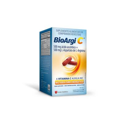Vitamina C + Arginina Bioargi C 30 comprimidos