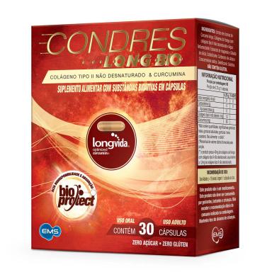 Colágeno Tipo II Condres Long Bio 30 cápsulas