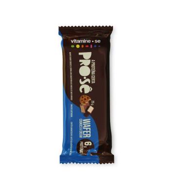 Barra de Proteína Pro-sê Wafer Cookies & Cream Vitamine-se 30g