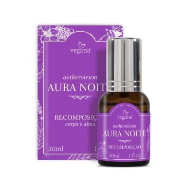 Spray de Ambiente Natural Vegana Aura Noite 30ml