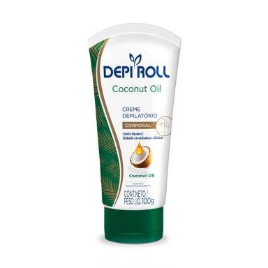 Creme Depilatório Corporal Depi Roll Óleo de Coco 100g
