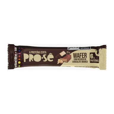 Wafer Vitamine-Se Pro-Sê Chocolate Branco 25g