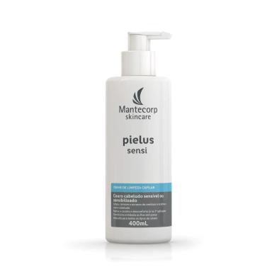Creme de Limpeza Capilar Mantecorp Skincare Pielus Sensi 2 em 1 400ml