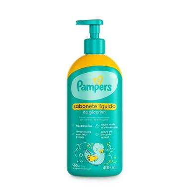 Sabonete Líquido para o Corpo Pampers Glicerina 400ml
