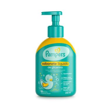 Sabonete Líquido para o Corpo Pampers Glicerina 200ml