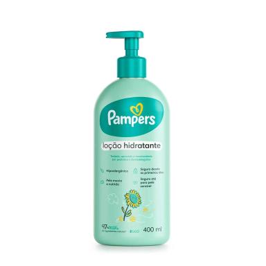 Loção Hidratante para o Corpo Pampers Girassol 400ml