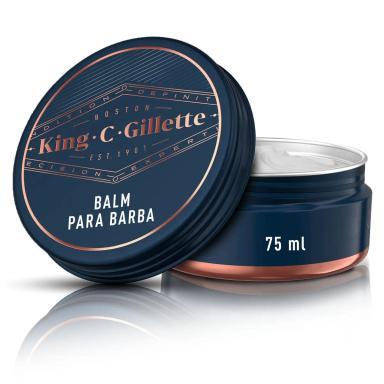 Balm Hidratante para Barba King C. Gillette 75ml
