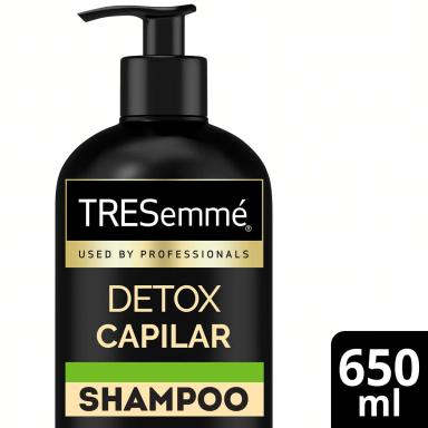 Shampoo TRESemmé Detox Capilar 650ml