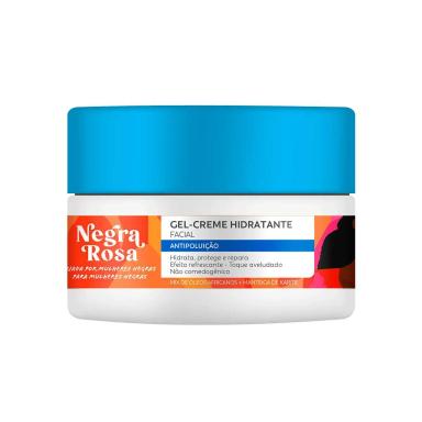 Gel Creme Hidratante Facial Negra Rosa 100g